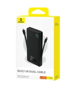 Baseus Airpow Lite 22.5W 10000mAh Power Bank With Built-in Dual-Cable - 3