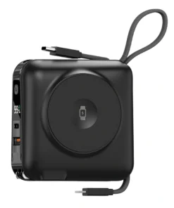 WiWU Wi-P051 45W All Round 6 in 1 Magnetic Power Bank with Type-C and AC Outlet