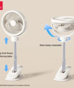 XUNDD XDOT-063 Desktop Clamp Circulating Fan 6000mAh - 2