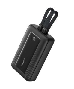 Anker Zolo Power Bank 20000mAh 30W with Built-in USB-C Cable (A1689)
