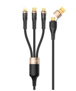 Awei CL-228 2 For 3 Multifunction 100W Fast Charger Data Cable - 2