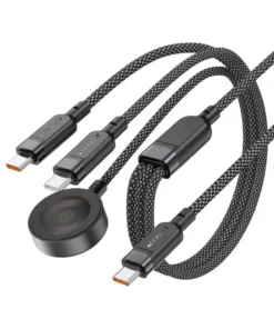 ACEFAST C6-11 3-in-1 100W Charging Data Cable with Wireless Charger