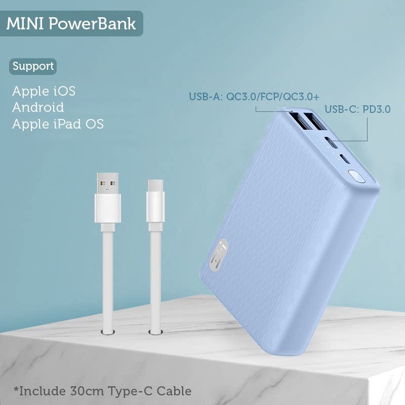 Cuktech ZMI QB817 10000mAh Mini Fast Charging Powerbank 
