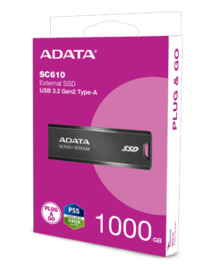ADATA SC610 1TB USB 3.2 External SSD