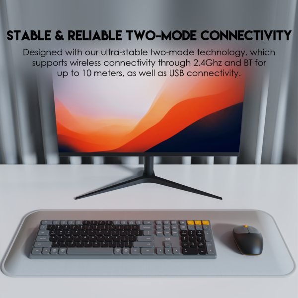 Fantech WK895 GO POP Wireless Keyboard-Mouse Combo