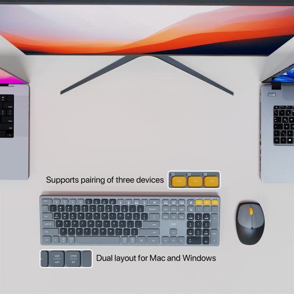 Fantech WK895 GO POP Wireless Keyboard-Mouse Combo