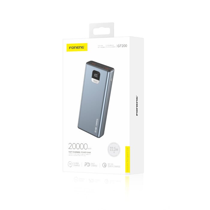 Foneng GT200 22.5W Power Bank - 20000mAh
