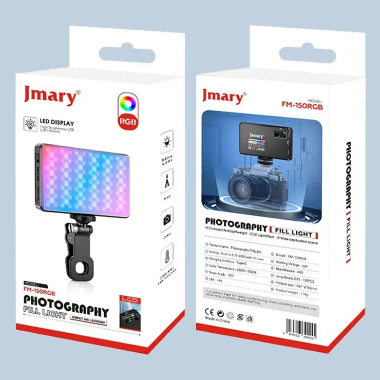 JMARY FM-150RGB Photography Video Light