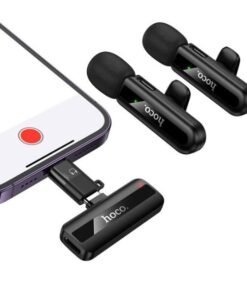 Hoco L20A Fair Dual Mic Lavalier Wireless Microphone