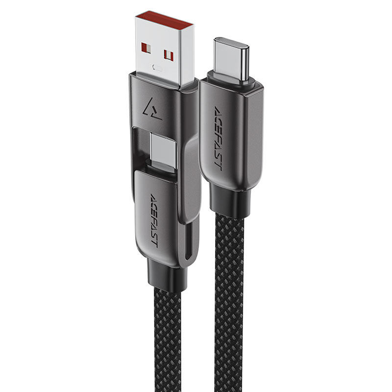 ACEFAST C13-04 USB-A / USB-C to USB-C Charging Data Cable