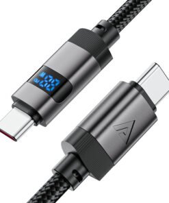 ACEFAST C15-03 60W USB-C to USB-C charging Data Cable with Display - 2