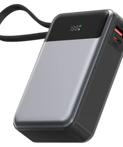 Acefast M21 20000mAh 65W Power Bank with Attached Type-C Cable