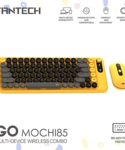 Fantech WK898 Go Mochi Wireless 2 in 1 Keyboard & Mouse Combo