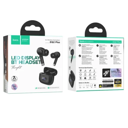 Hoco EQ2 Plus Thought True Wireless Bluetooth Earbuds