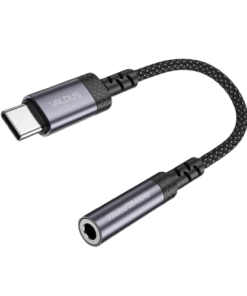 Valdus Type-C to 3.5mm Audio Adapter Dongle For all Phone (CS32) - 5