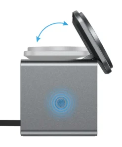 ACEFAST E34 3-in-1 Desktop Wireless Charging Holder - 2