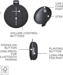 Ultimate Ears MINIROLL Waterproof Bluetooth Speaker