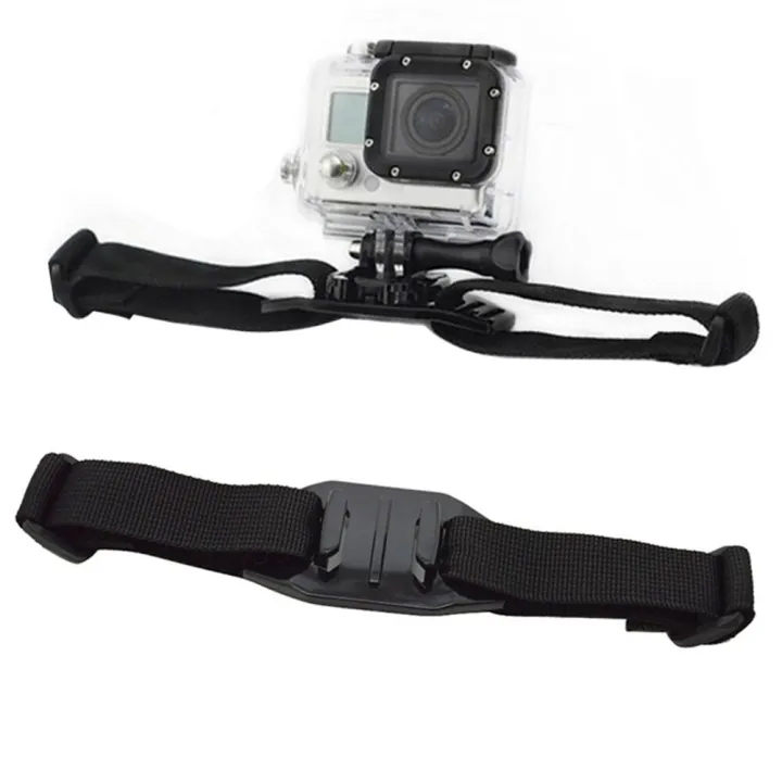 Adjustable Bicycle Sports Vented Action Camera Helmet Strap Mount for GoPro Camera Action Video Cameras Accessories - Image 4
