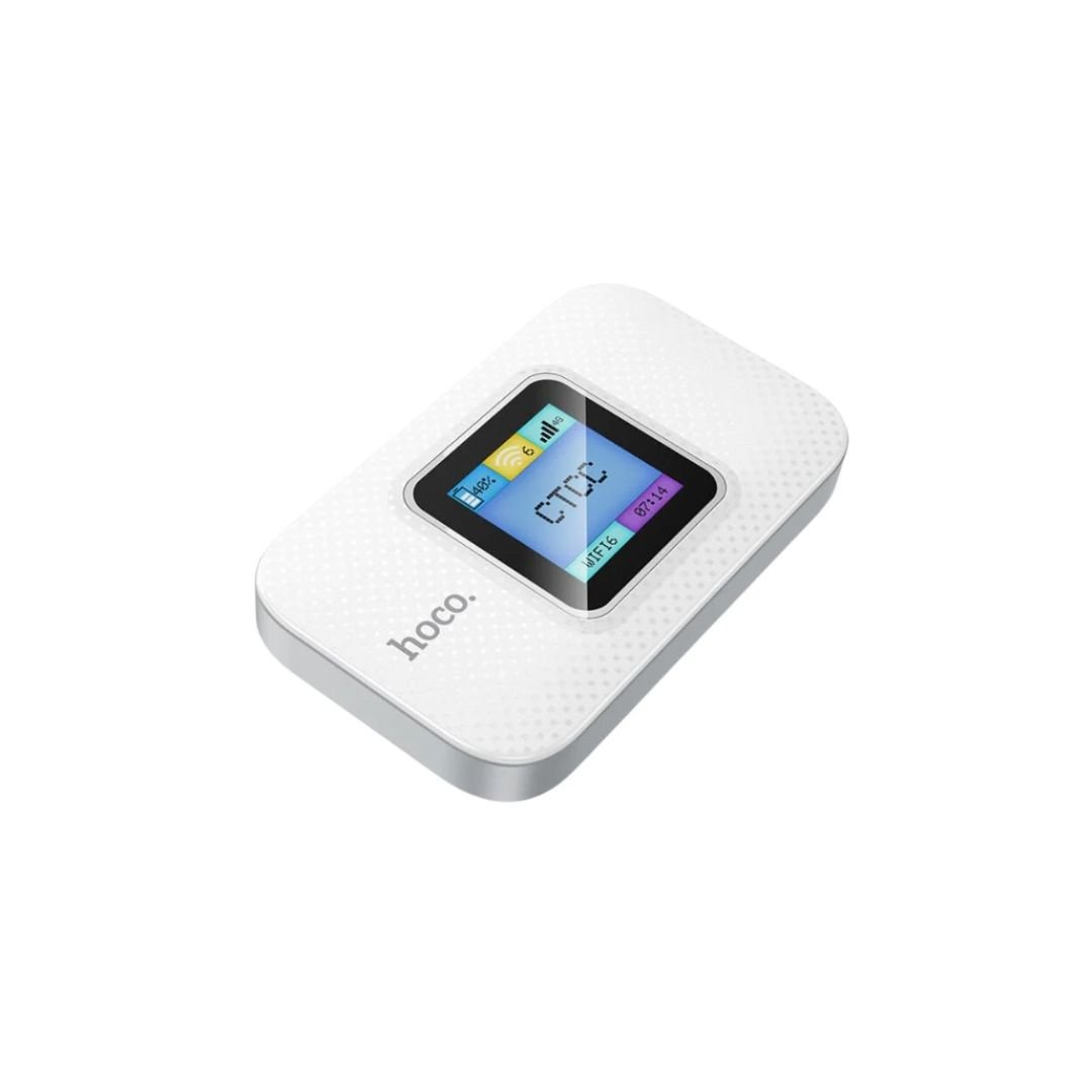 Hoco DQ12 Mobile Portable WiFi with Display - Image 3