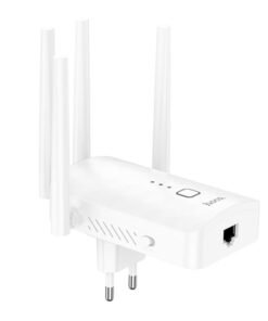 hoco HI35 3000Mbps 2.4G WiFi4 Repeater Signal Amplifier - 3