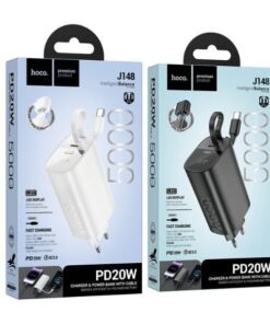 HOCO J148 Handy 5000 mAh PD20W Power Bank Adapter with Cable