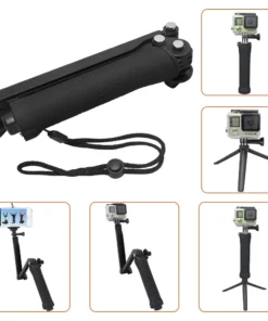 3-Way monopod Action Camera