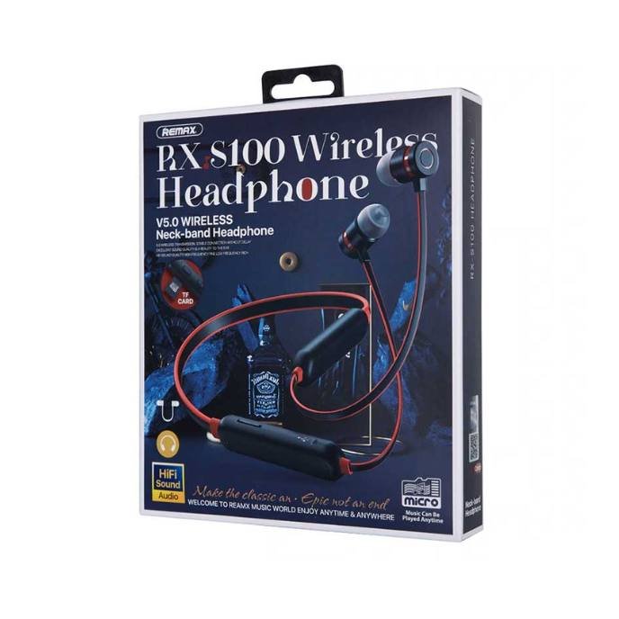 Remax RX-S100 Neck-band Sports Bluetooth Earphone - Image 2