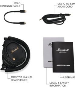 Marshall Monitor III ANC Over-Ear Bluetooth Headphone