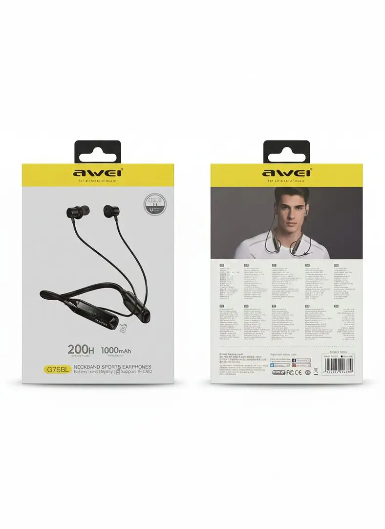 Awei G75BL Neckband