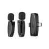 Hoco L15 Dual Wireless Lavalier Microphone Type-C & Lightning