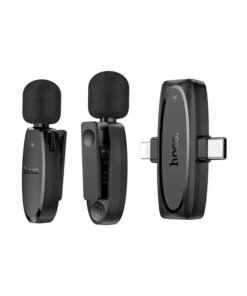 Hoco L15 Dual Wireless Lavalier Microphone Type-C & Lightning