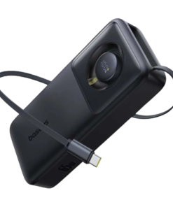 Baseus NOMOS Series 65W 20000mAh Power Bank with Built-in Retractable Type-C Cable