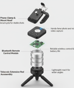 Acefast Selfie Stick with Tripod E43