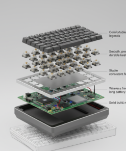 Jedel KB-1000 Wired Mini Keyboard