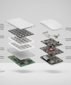 Jedel WS682 Keyboard & Wireless Mouse