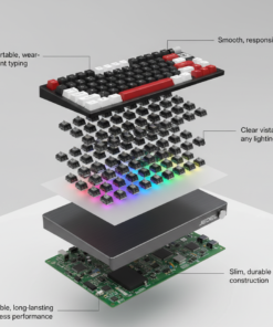 JEDEL WIRELESS GAMING KEYBOARD WKL82