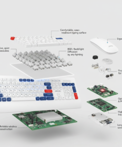 Jedel WS671 Wireless Keyboard mouse Combo