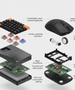 JEDEL WS750 Keybaord Mouse Combo