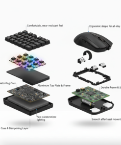 JEDEL WS736 Wirelsss Keyboard And Mouse