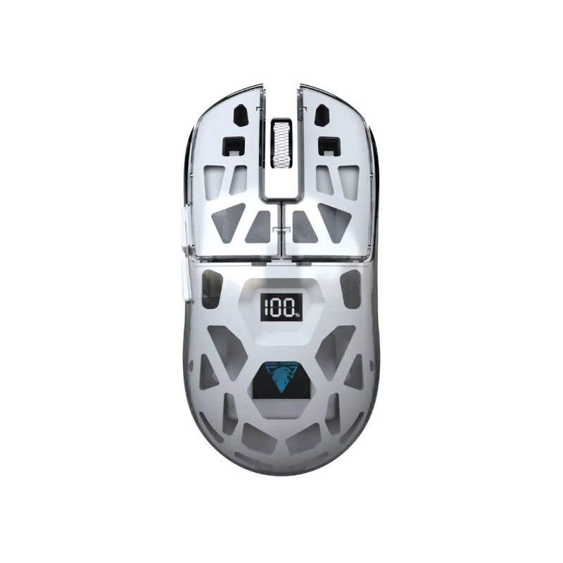 Jedel WD154 Dual Mode RGB Transparent Rechargeable Mouse