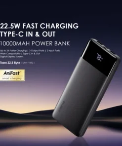 Oraimo 10000mAh 22.5W Power Bank(Opb-7100q)