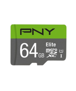 PNY Elite Class 10 U1 64GB microSD Memory Card - 2