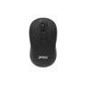 Create a clean, photorealistic exploded-view visualization of a modern wireless ergonomic computer mouse. The mouse is separated into 5 key functional layers, floating gently in a logical vertical order above the desk surface, perfectly aligned along a central axis: – Matte Outer Shell Smooth, soft-touch finish with subtle curves, showing a premium ergonomic form. – Scroll Wheel & Button Assembly Precision mechanical components with tactile detailing and metallic accents. – Optical Sensor Module Compact sensor unit with a faint red glow, emphasizing tracking accuracy. – Internal Circuit Board & Battery Detailed PCB with microchips, wireless module, and a slim rechargeable battery, featuring subtle LED highlights. – Base Plate with Glide Feet Low-friction base with PTFE glide pads and a clean, minimal underside design. Each component is clearly isolated but visually aligned, maintaining realistic plastic, metal, rubber, and electronic textures. Add short, readable annotations next to each component, focused on user benefits: – Outer Shell: “Ergonomic comfort, premium feel” – Control Assembly: “Responsive clicks & smooth scrolling” – Optical Sensor: “High-precision tracking” – Core Electronics: “Wireless performance, long battery life” – Glide Base: “Effortless, smooth movement” The background remains clean, minimal light grey, with soft studio lighting and gentle shadows to enhance depth and clarity. The overall style is technical yet approachable and friendly, suitable for consumer electronics marketing, product landing pages, and explainer visuals.