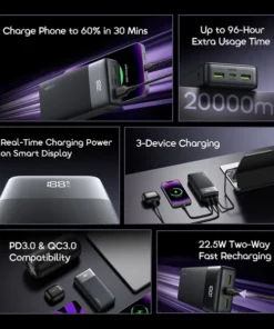 Oraimo Q21 20000mAh Power Bank(Opb-7200q)