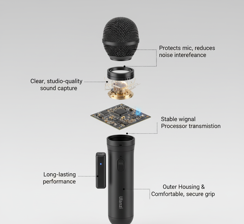 Ulanzi A200 Lavalier Microphone
