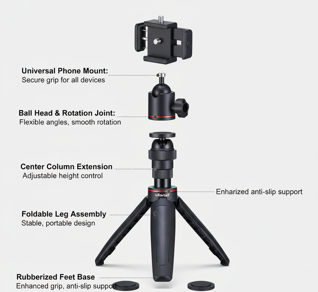 Ulanzi MT-09 Mini Portable Tripod