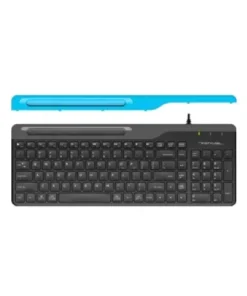 A4TECH FK25 Fstyler Wired Keyboard with Mobile Stand - 4