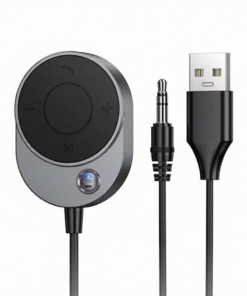HOCO E150 Car AUX Bluetooth Receiver - 2