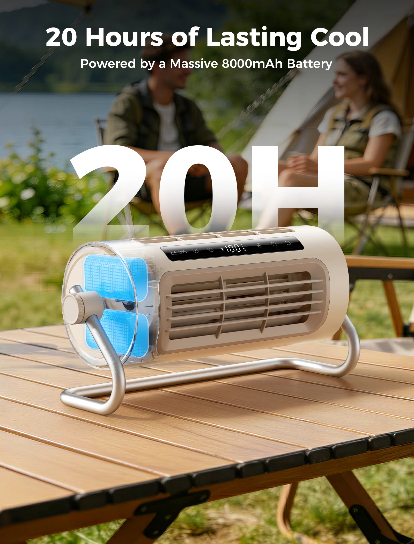 Aecooly TH01 Tower Fan - 8000mAh