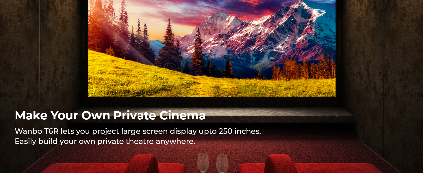 Xiaomi Wanbo T6R Max 650 ANSI Projector
